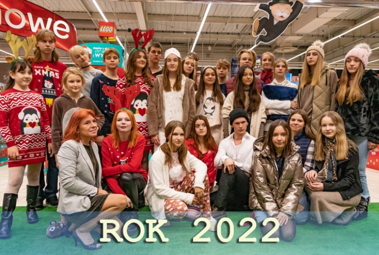 Pokaz mody firmy TEX w Carrefour z naszym udzialem!