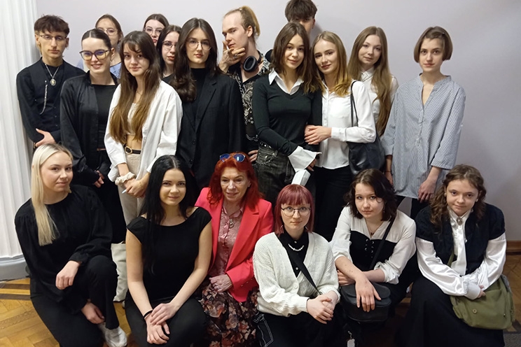 grupa biorąca udział w olimpiadzie